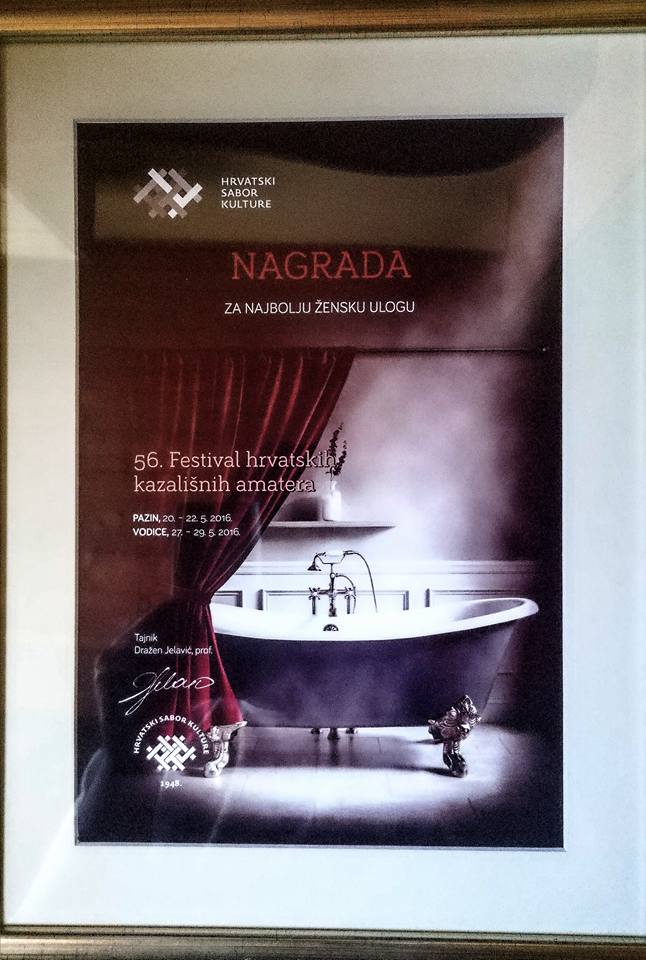 DRAMSKA SKUPINA BABE USPJEŠNA NA 56. FESTIVALU HRVATSKIH KAZALIŠNIH AMATERA U VODICAMA