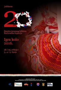 Plakat Igra kolo 2016.