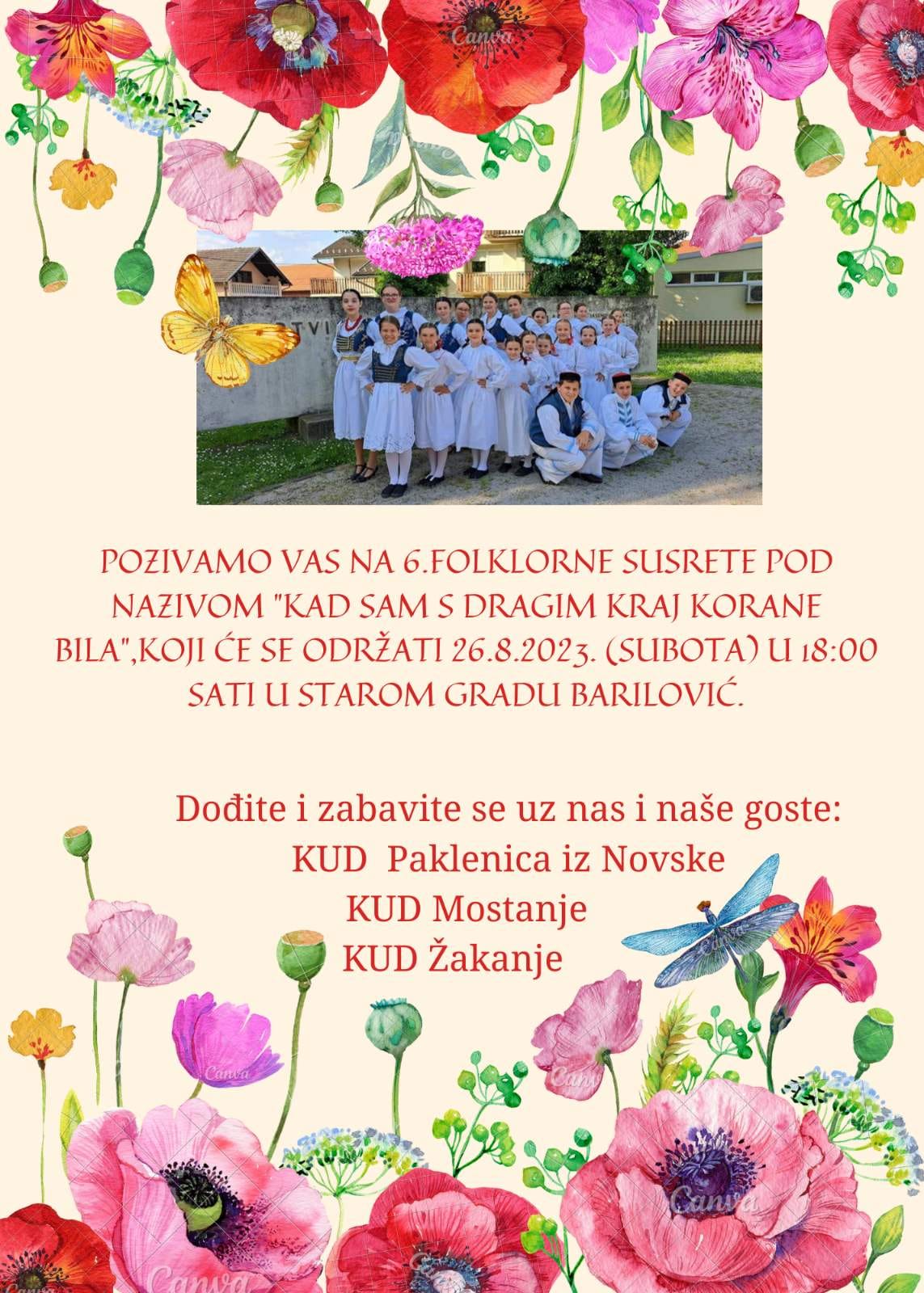 KAD SAM S DRAGIM KRAJ KORANE BILA - KUD Barilović
