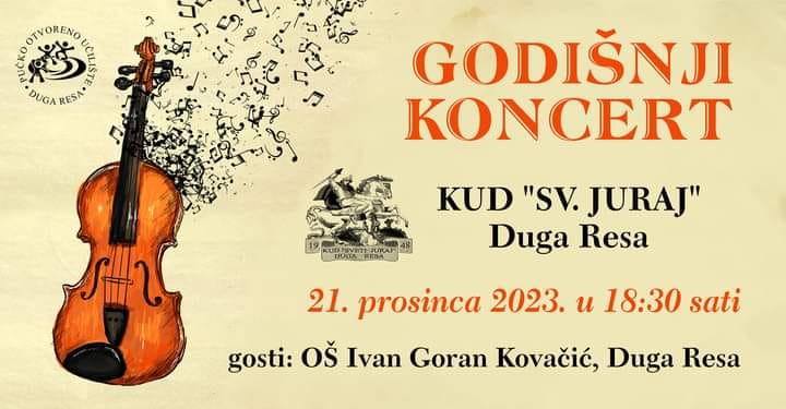 Godišnji koncert - KUD "SV. JURAJ" Duga Resa