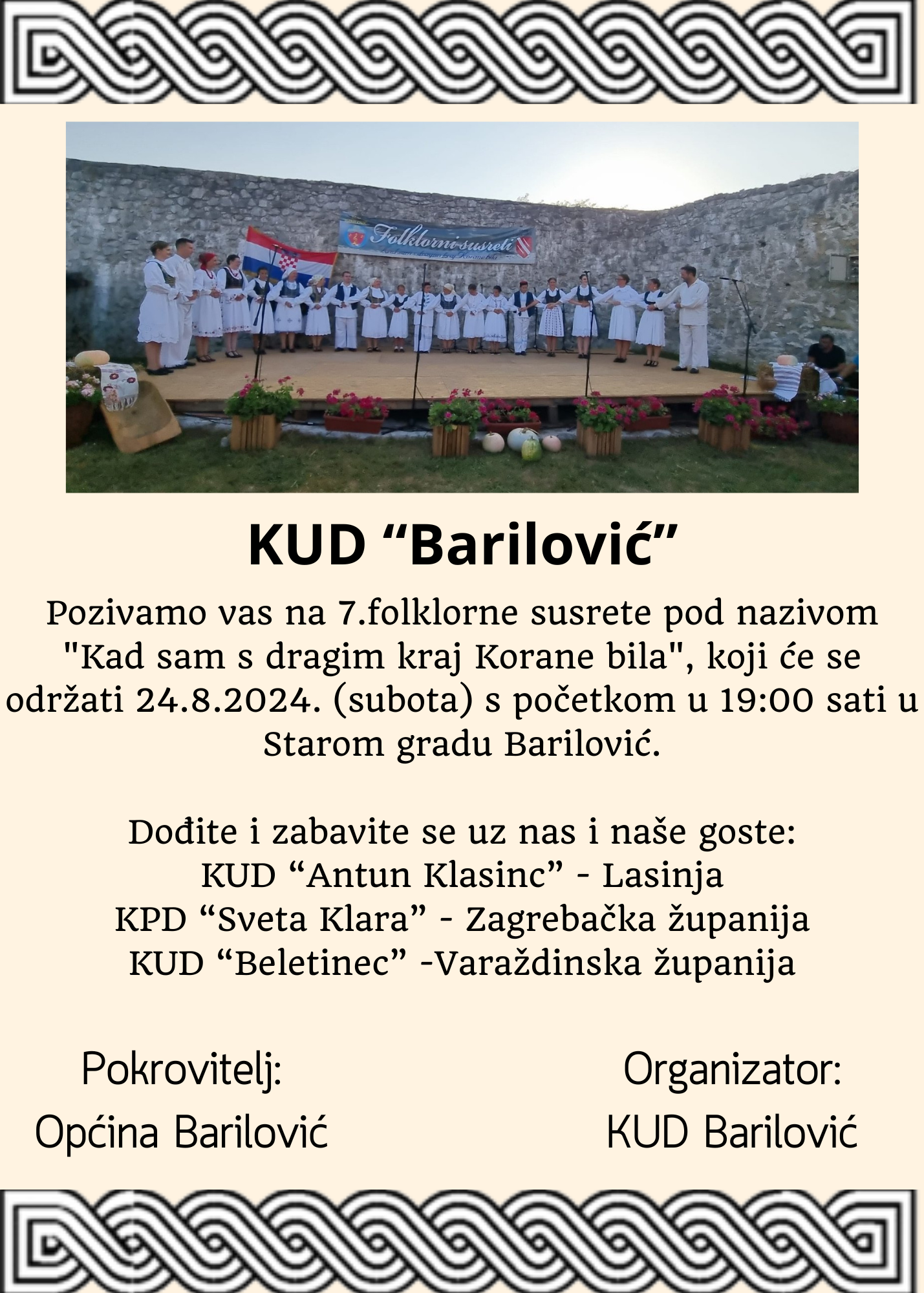 7. FOLKLORNI SUSRETI - KUD "Barilović"