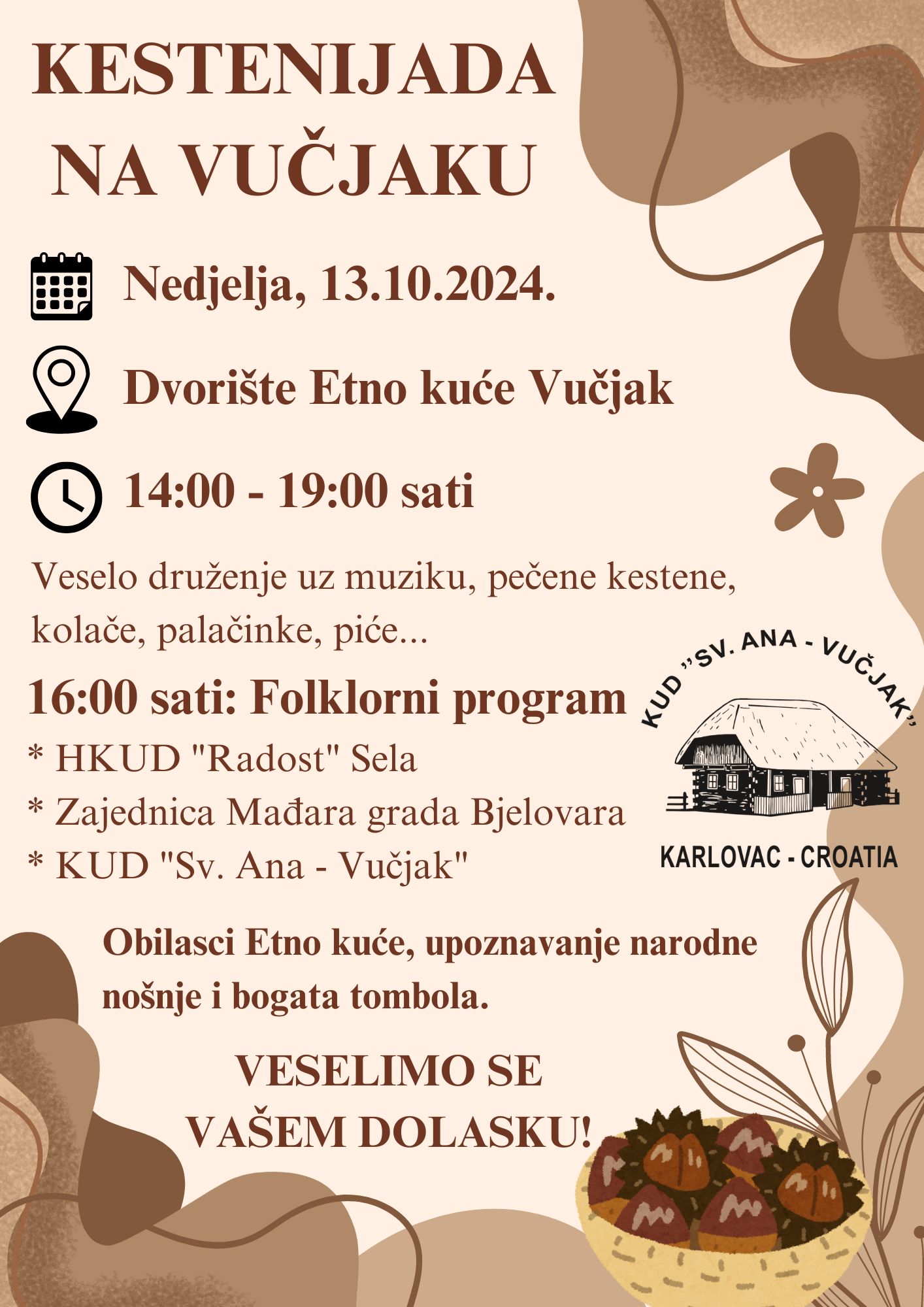 KESTENIJADA NA VUČJAKU - KUD "Sv. Ana" Vučjak