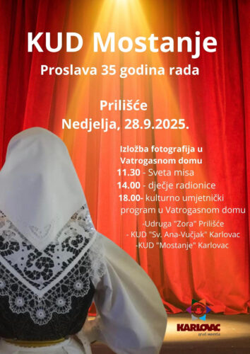 PROSLAVA 35 GODINA RADA - KUD Mostanje