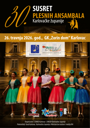 30. Susret plesnih ansambala Karlovačke županije u Karlovcu