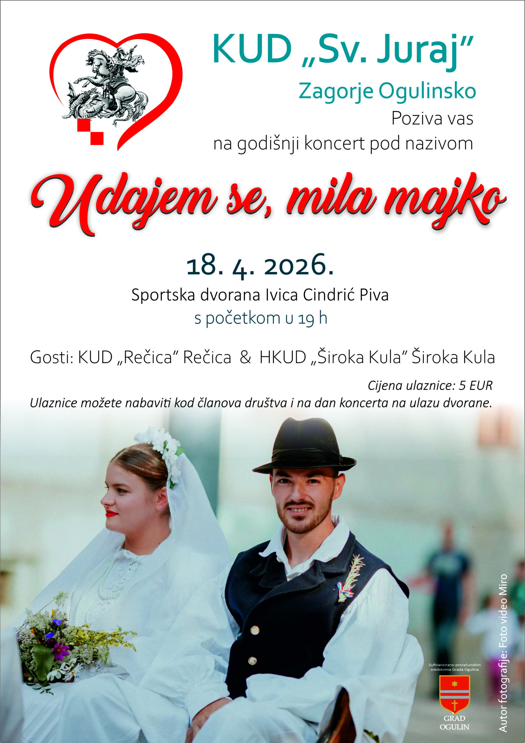 🎶 Godišnji koncert KUD-a „Sv. Juraj“ Zagorje Ogulinsko 🎶
