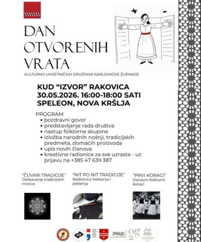 Dan otvorenih vrata KUD-a „Izvor“ Rakovica